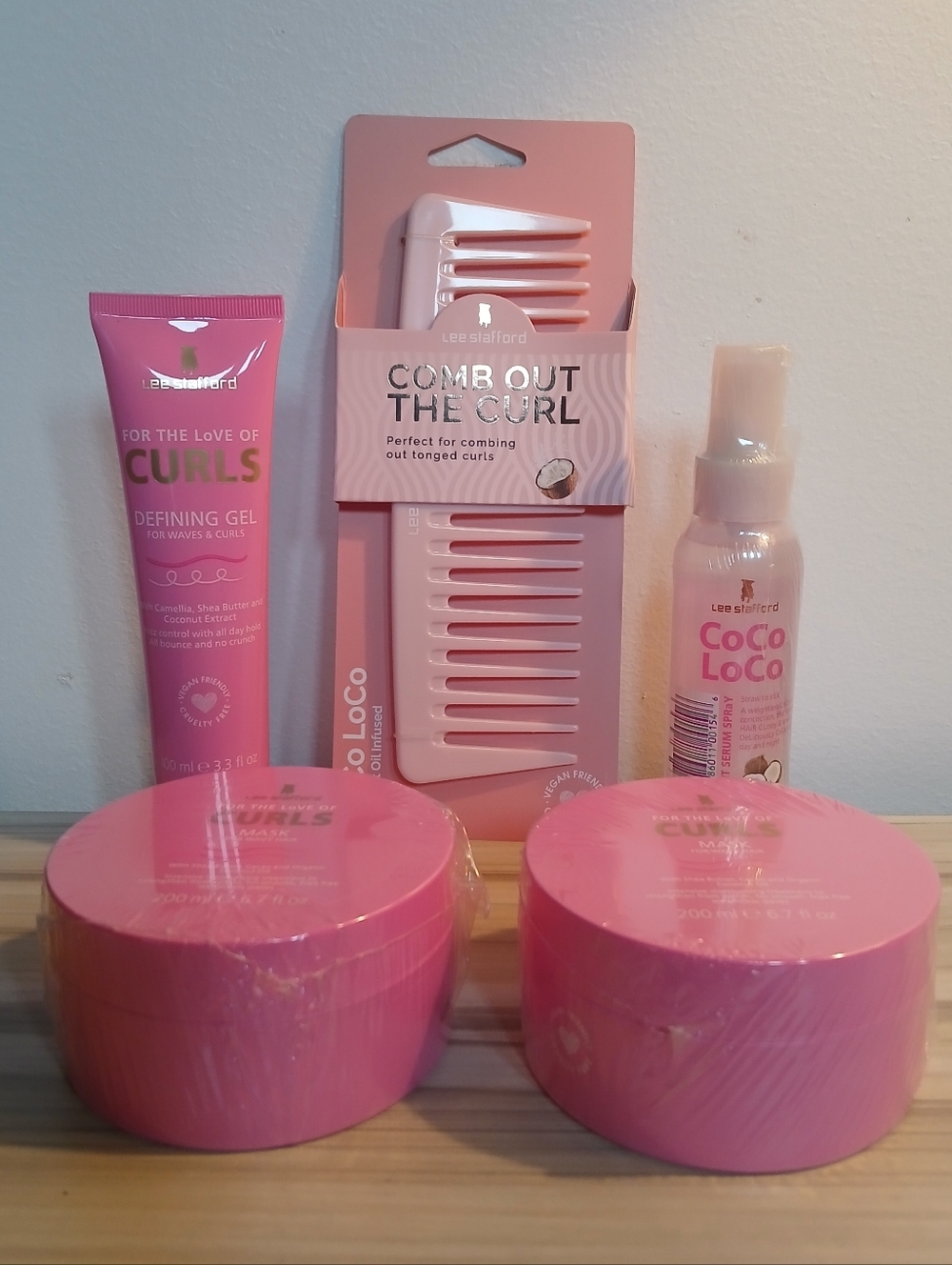 Wavy Curly Hair Product Bundle NEW 5 Products